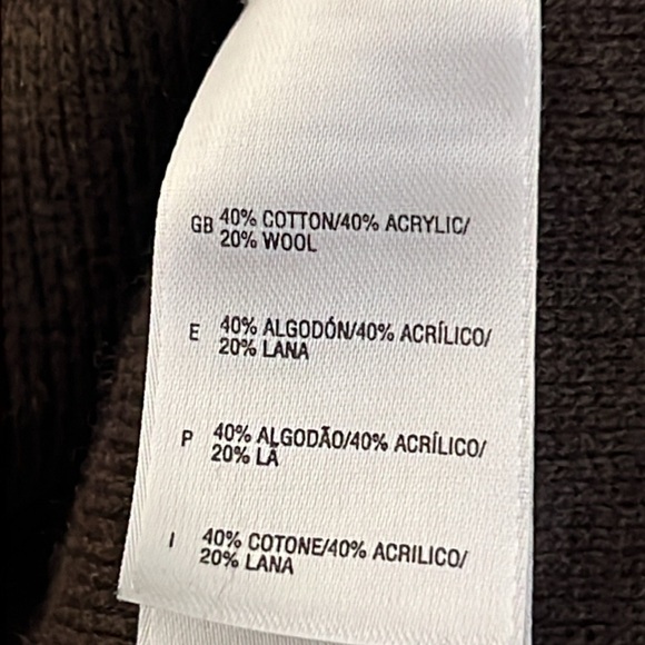 The North Face Men’s Brown Wool Blend 1/4 Zip Sweater Outdoors Size XL - Picture 10 of 13